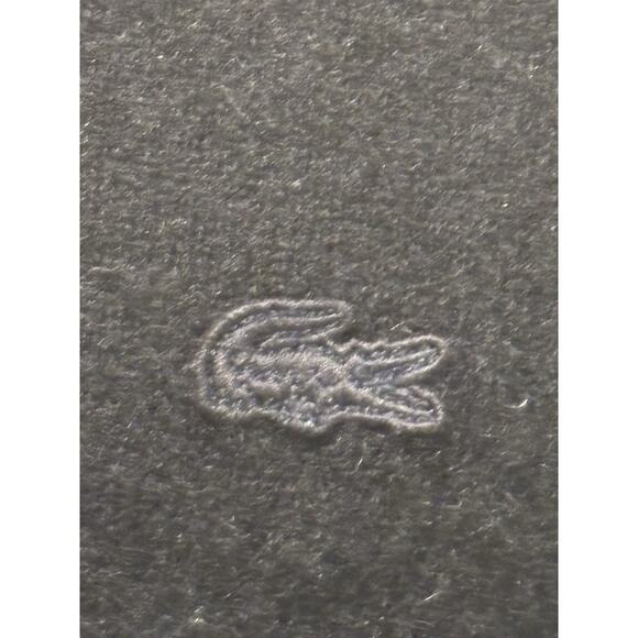 Lacoste Black Cashmere V Neck Sweater, XL - Picture 5 of 9